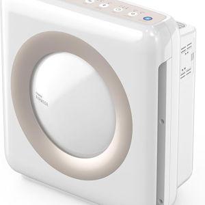 Coway Airmega AP-1512HH(W) True HEPA Purifier with Air Quality Monitoring, Auto, Timer, Filter Indicator, and Eco Mode, 16.8 x 18.3 x 9.7, White