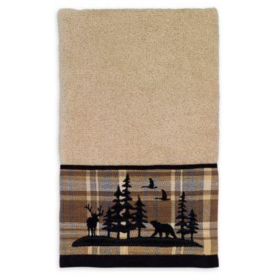 Avanti Woodville Hand Towel in Rattan