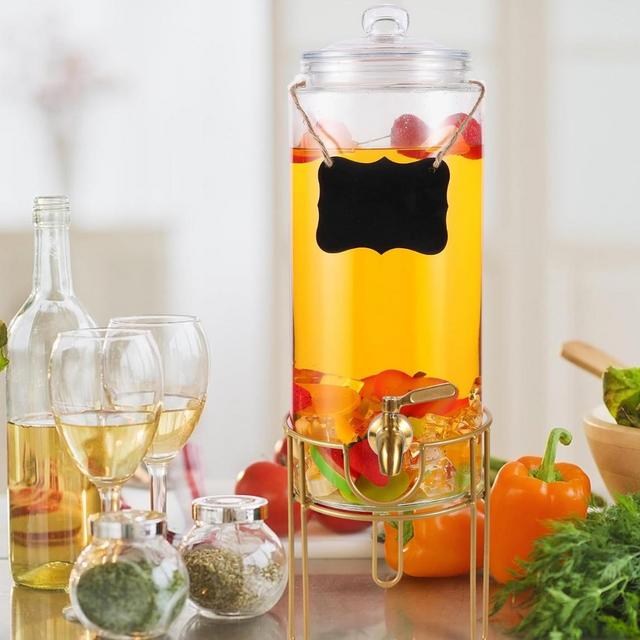 1.5 Gallon Drink Dispenser with stand