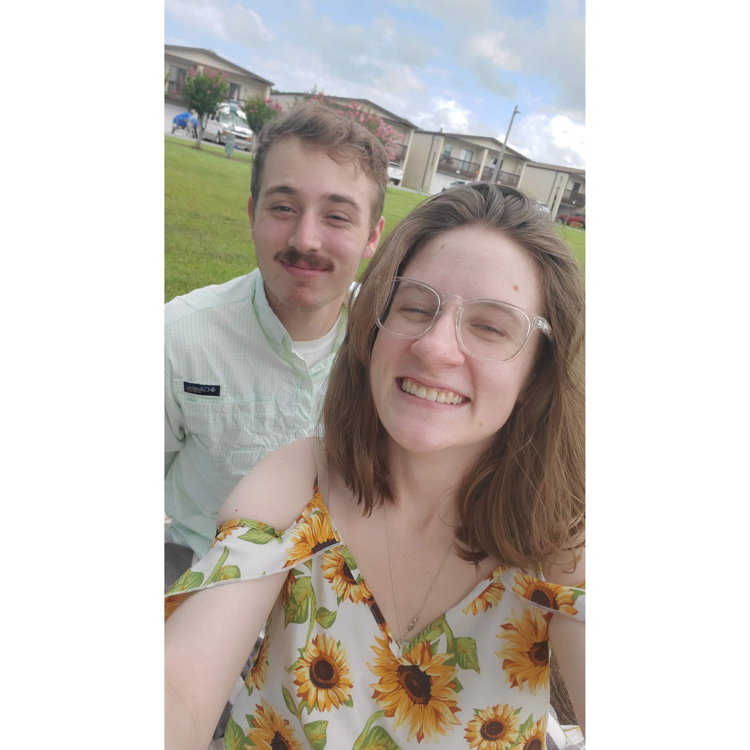 I had no clue he was planning to propose shortly after this picture!