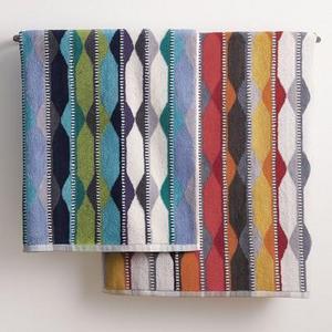Wave Lengths Bath Towel