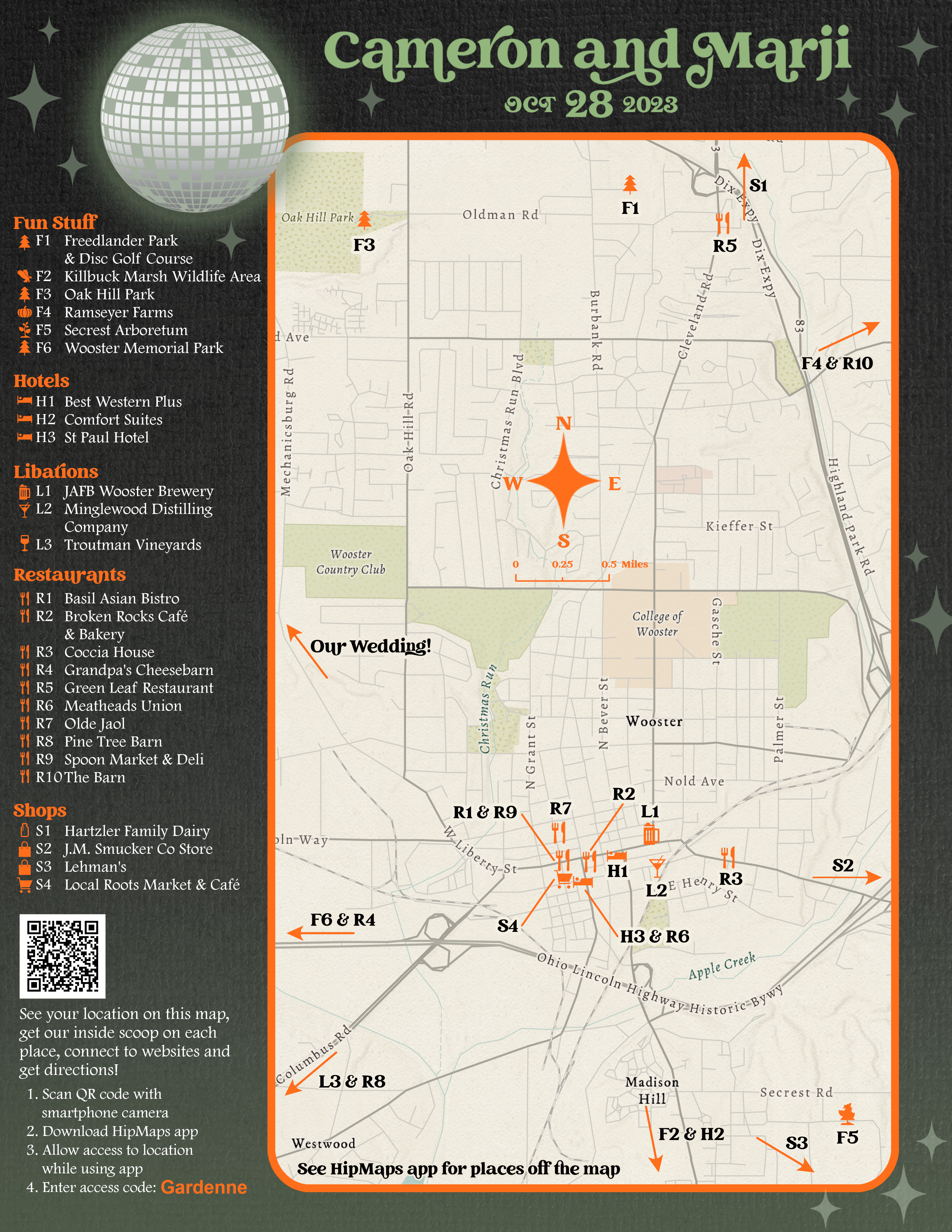 The Wedding Website of Marji Yenne and Cameron Gardner