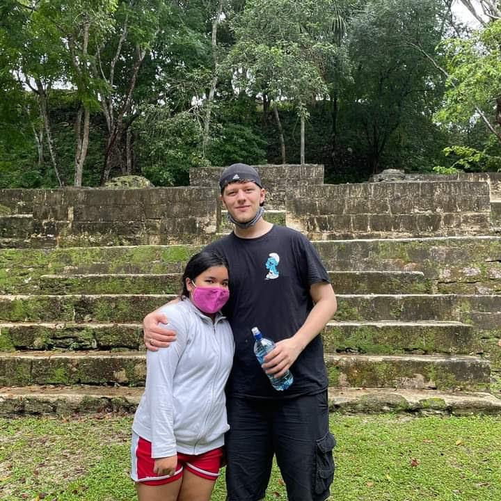 Trip to Belize with Andrew's family in 2021