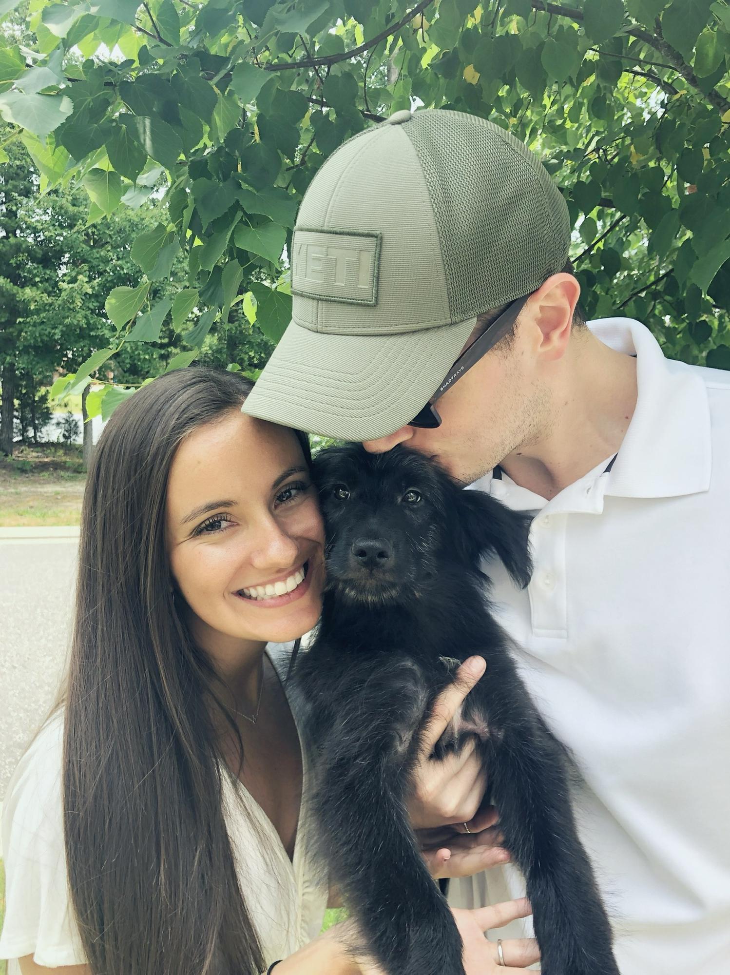 The day we picked up Benny!