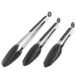 3 Piece Kitchen Tongs Set