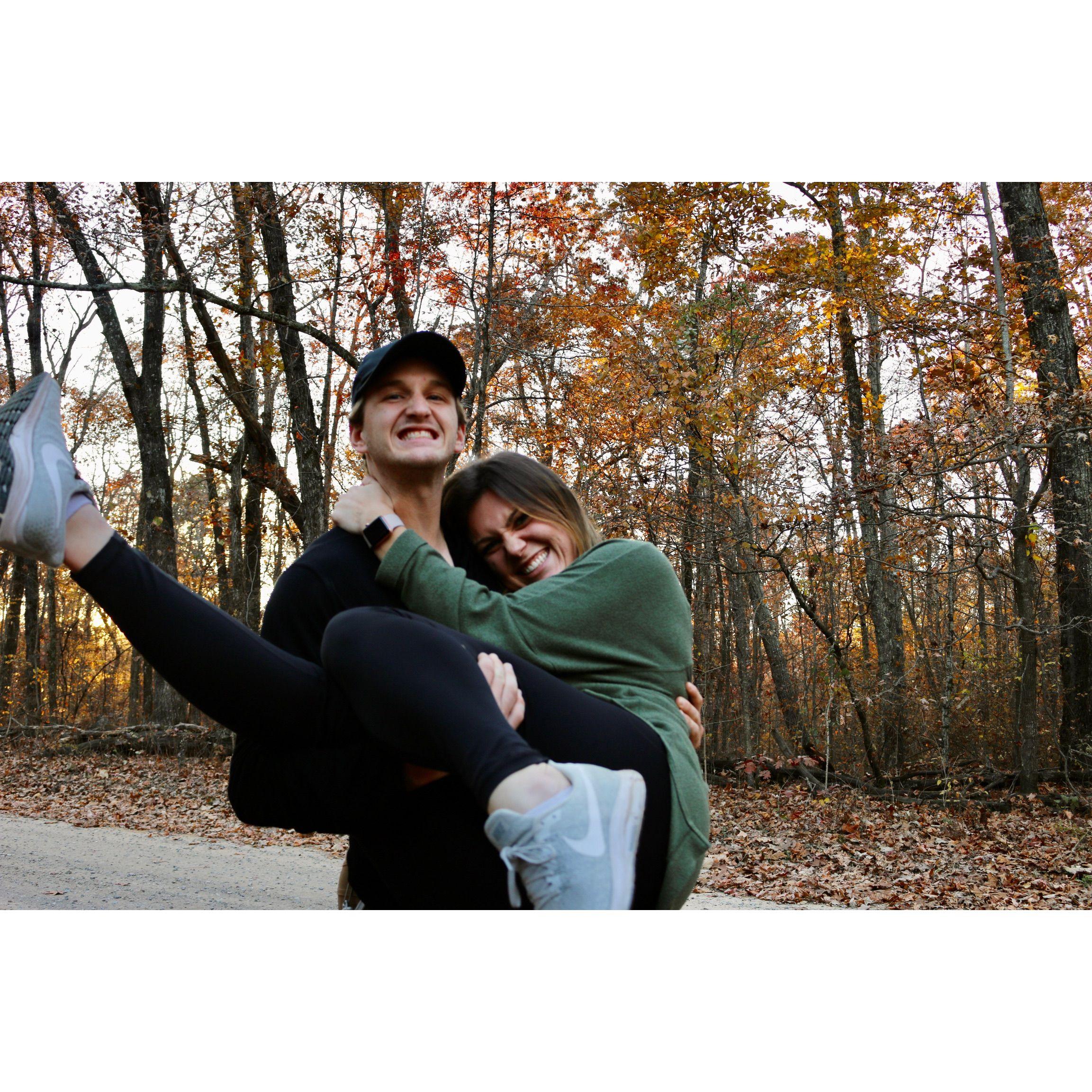 The hike where we became "official!"