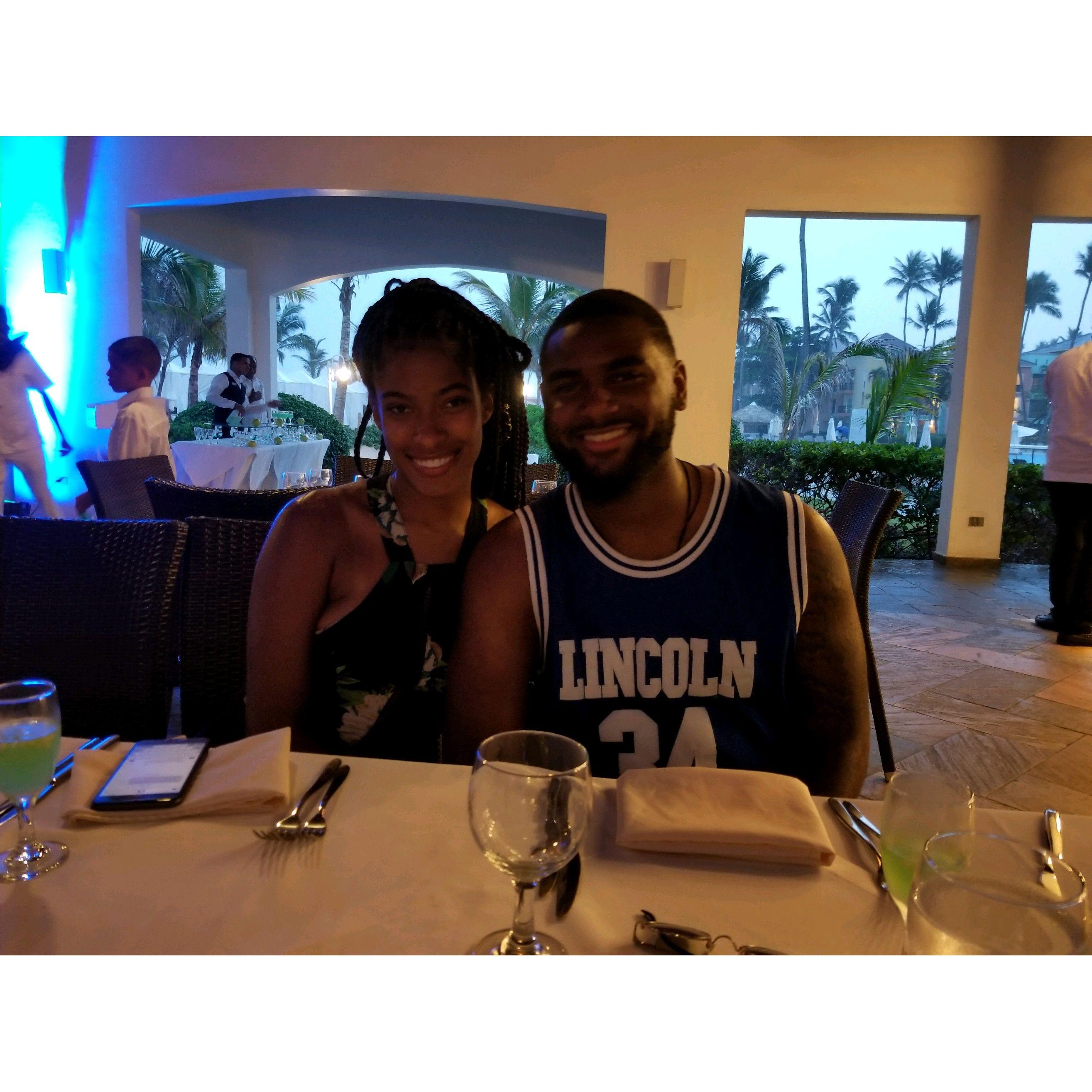 On a family trip to D.R.