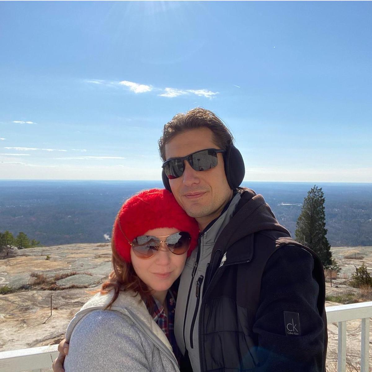 A very cold day at Stone Mountain