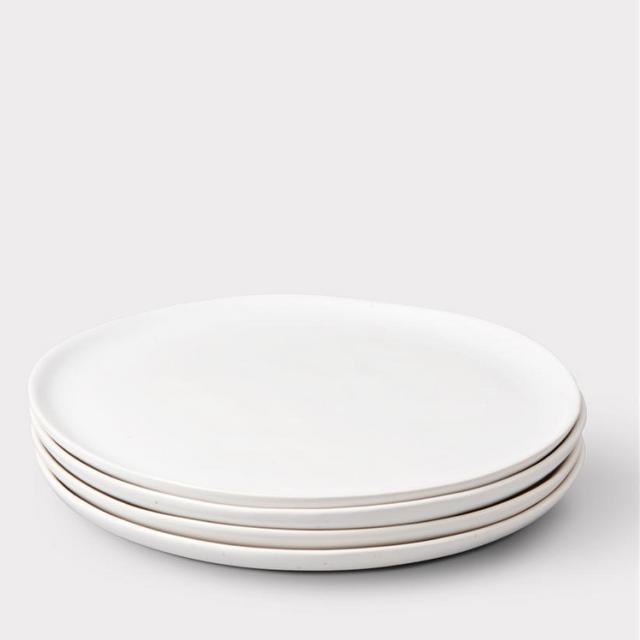 The Dinner Plates - Speckled White