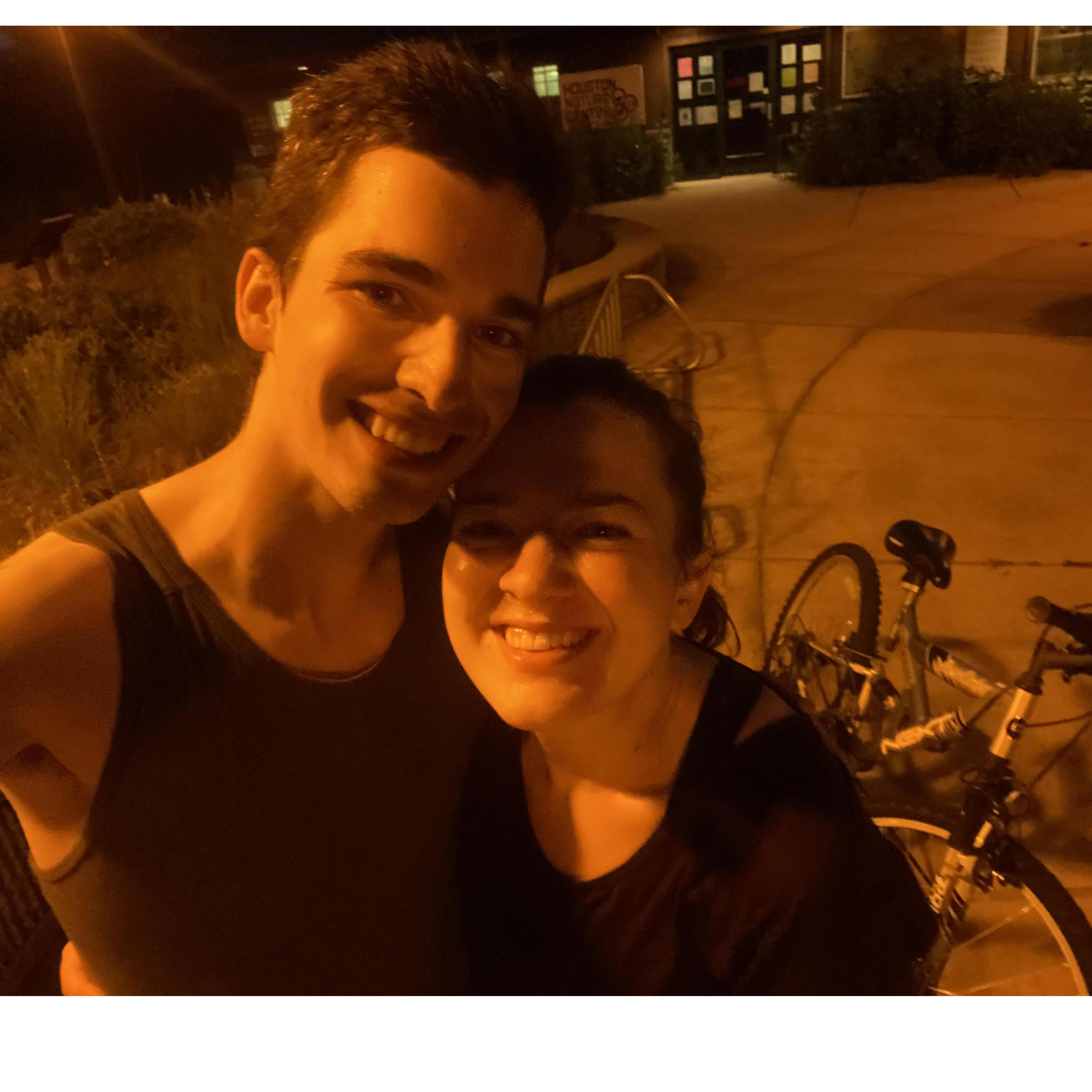The end of our three day bike trip on the Root River Trail