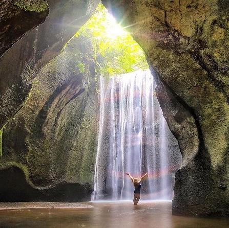 Waterfall Hike, Honeymoon, Bali