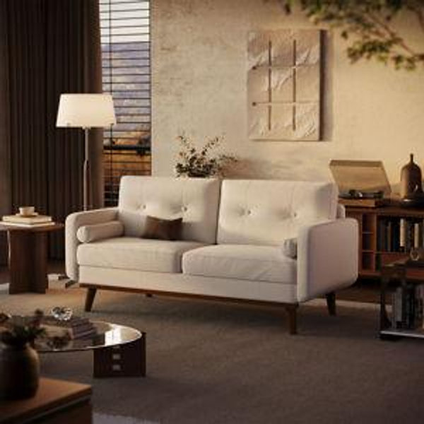 "off white" Love Seat for Sitting Room