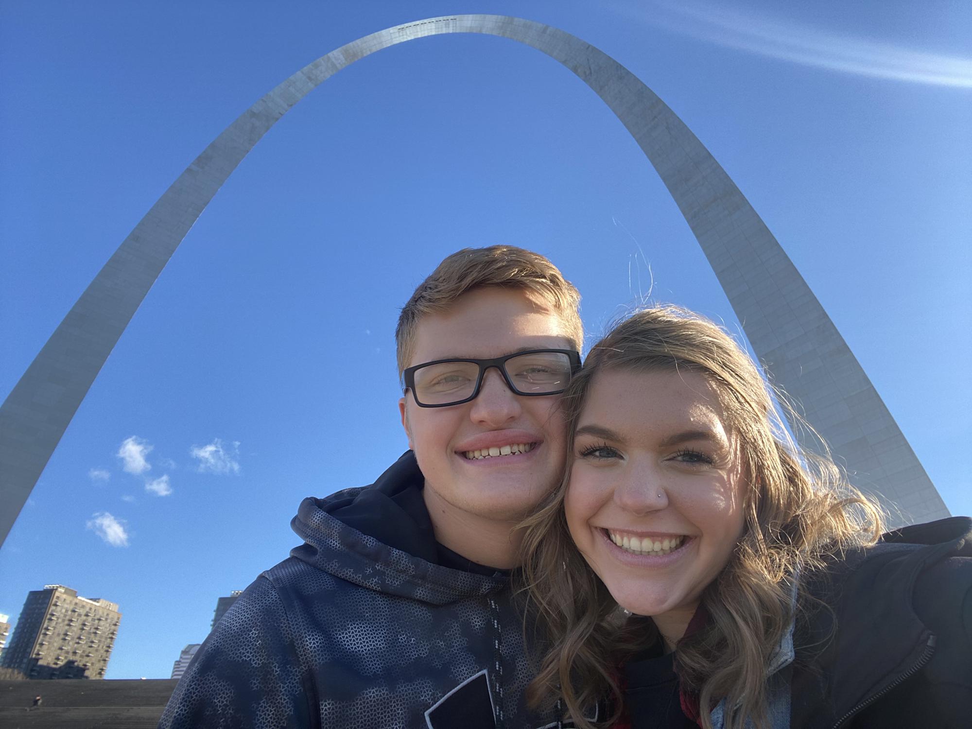 The arch in Saint Louis! I had never been to Saint Louis so it was super fun to go sight seeing! November 15, 2020