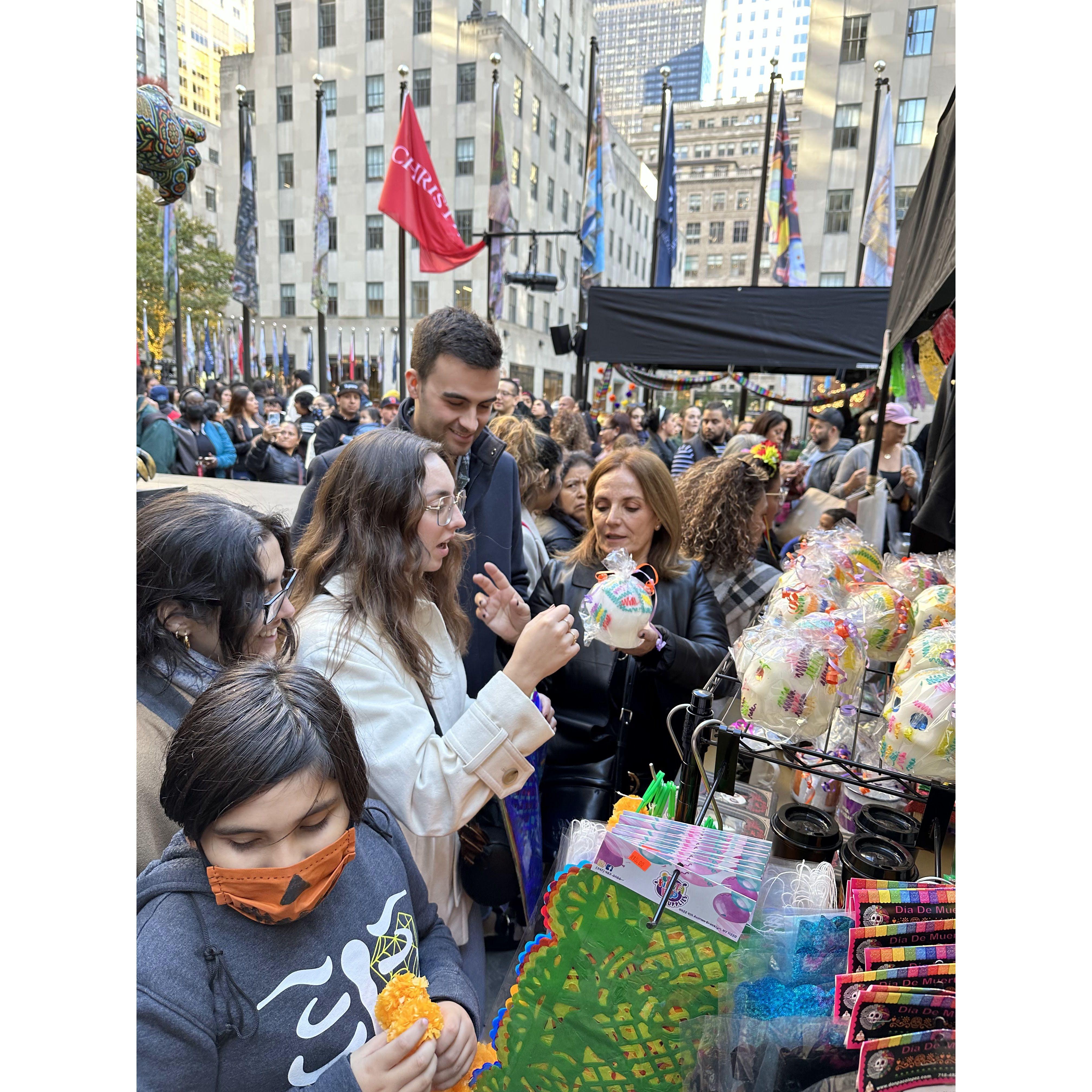 Dia de los Muertos festival in NYC (November 2022)