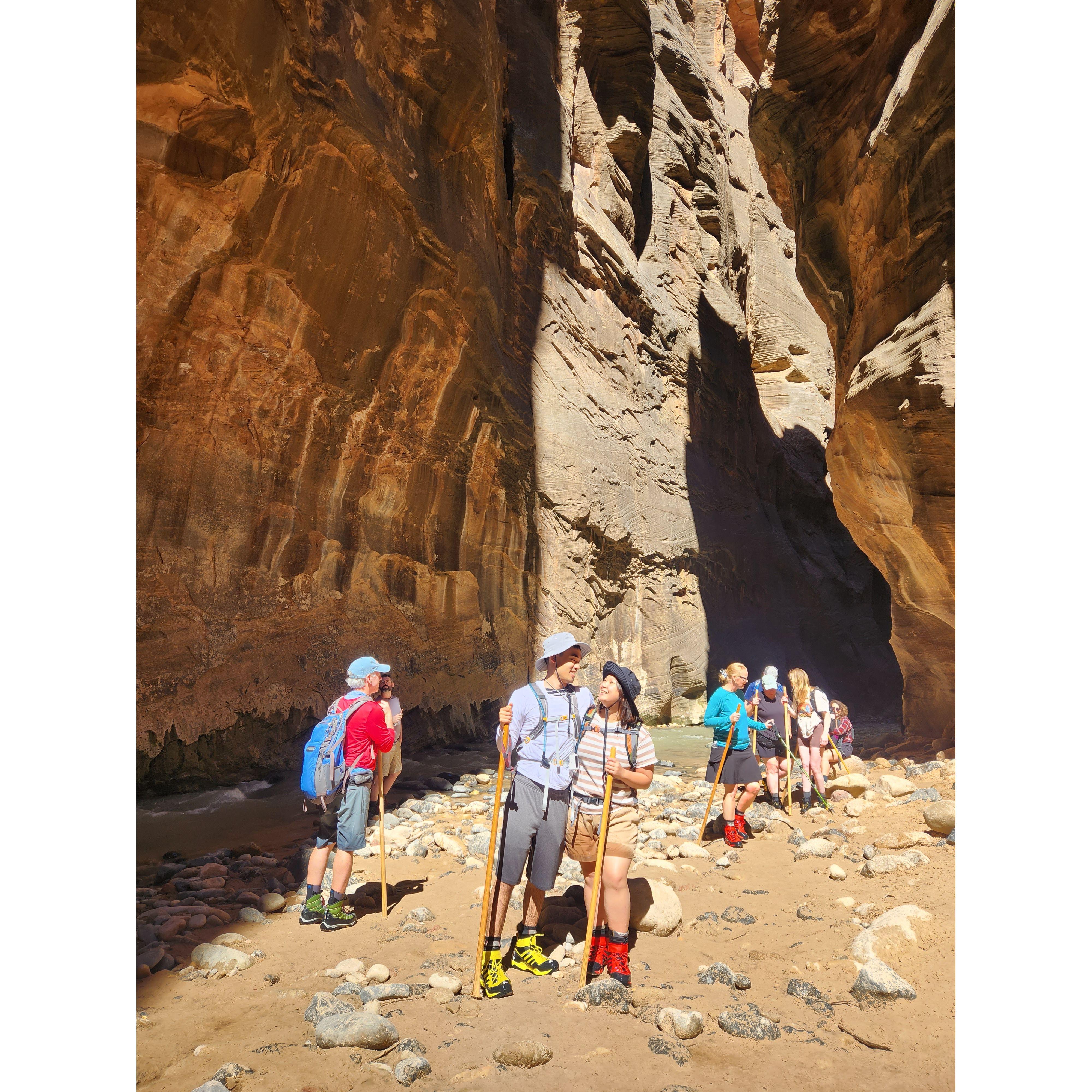 The Narrows at Zion National Park