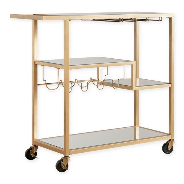 iNSPIRE Q Georgina Bar Cart in Gold