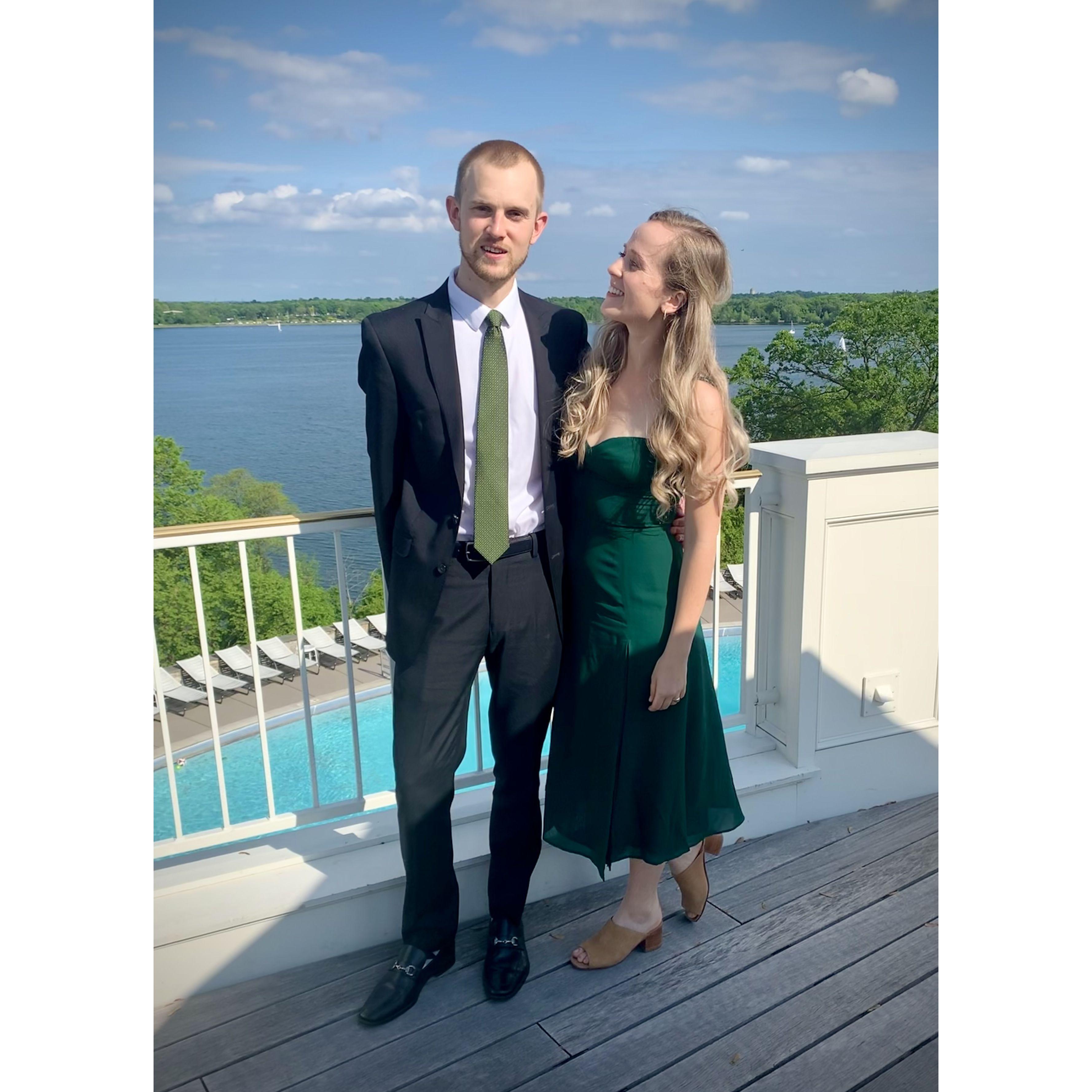 Emma and Thomas' wedding in Minnesota.