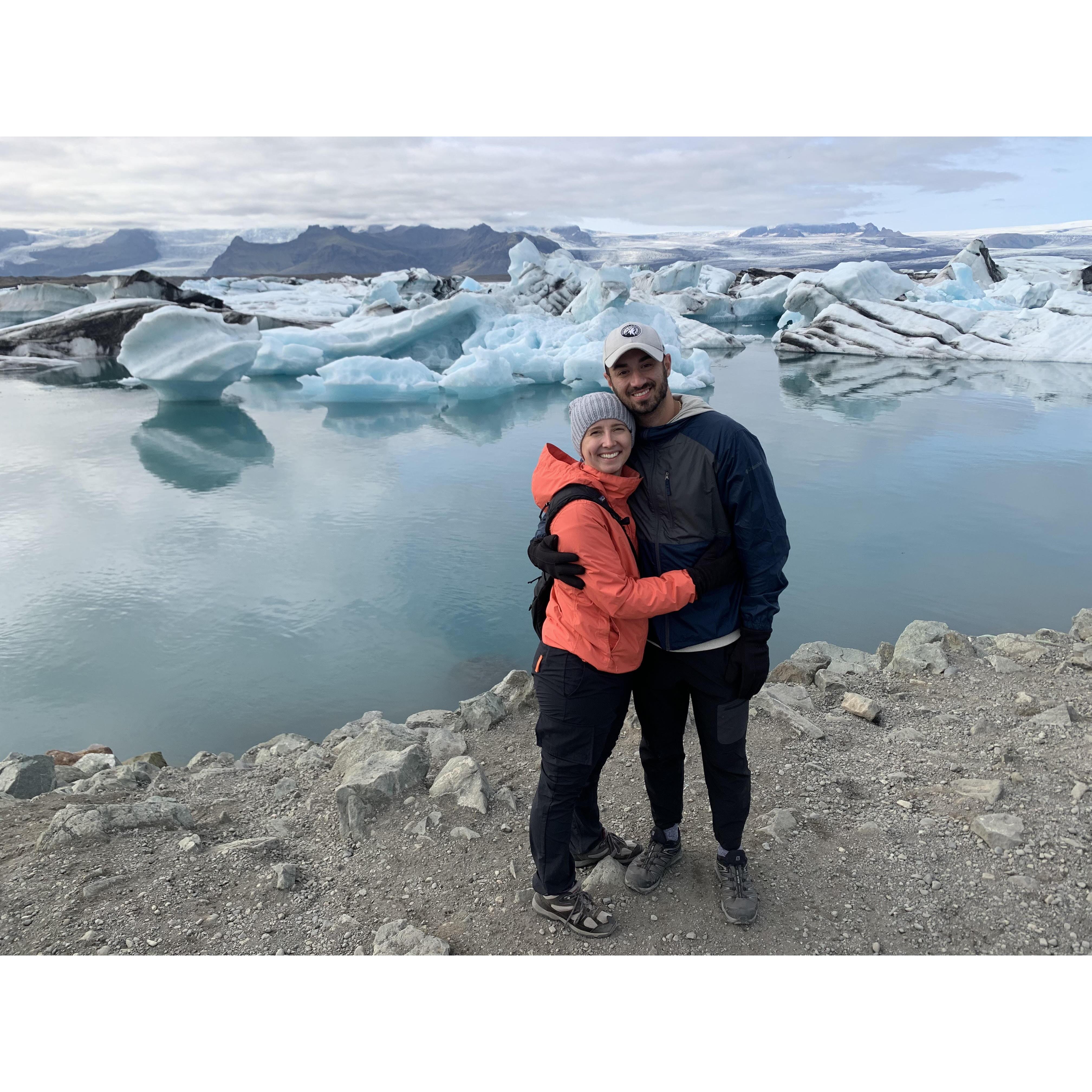 Glacier Lagoon in Iceland