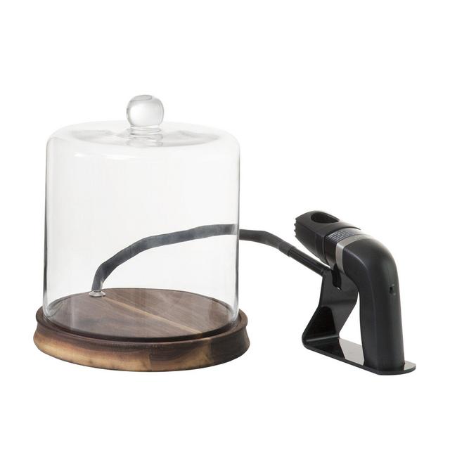 Signature Glass Smoking Accessory with Smoker & Chips