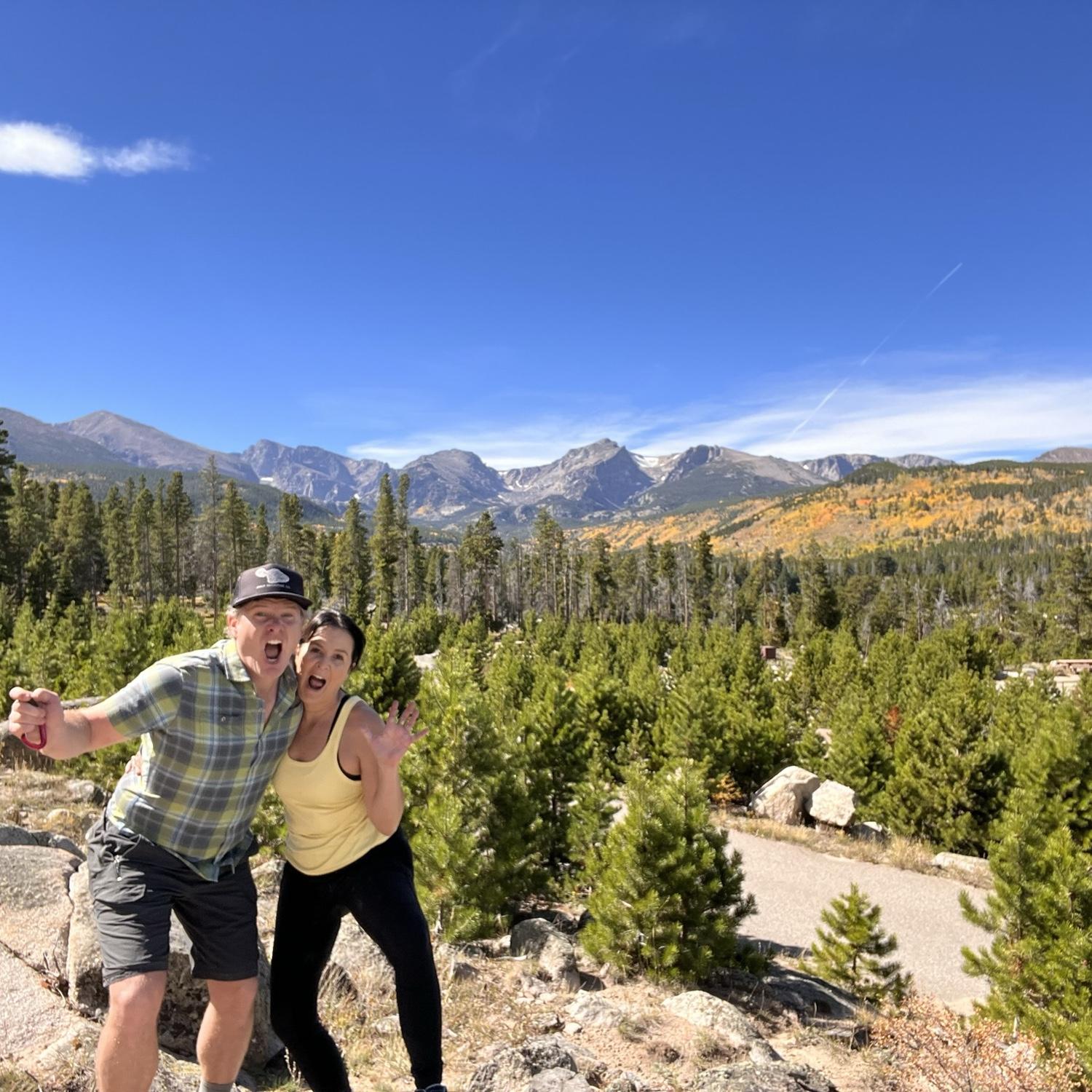 Fall hiking in Estes Park