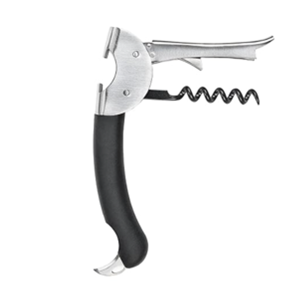 OXO Steel Waiter's Corkscrew, Silver/Black