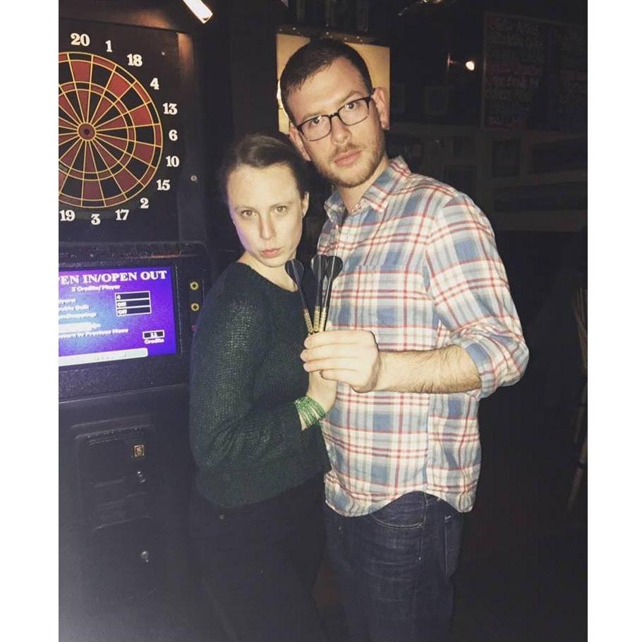 Hannah was the best at darts.