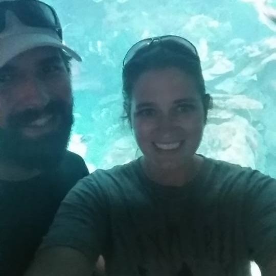 My 30th birthday in the aquarium at the Toledo Zoo!!! So happy! October 2016