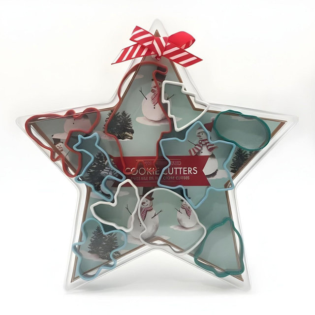 Kitcheniva Stainless Steel Christmas Cookie Cutter Set 10 Pcs