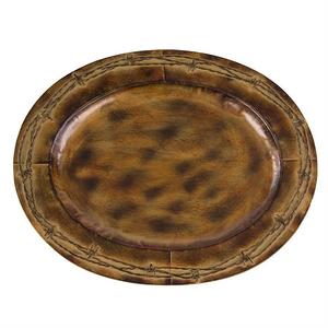 Iron Barbwire Small Platters - Set of 4
