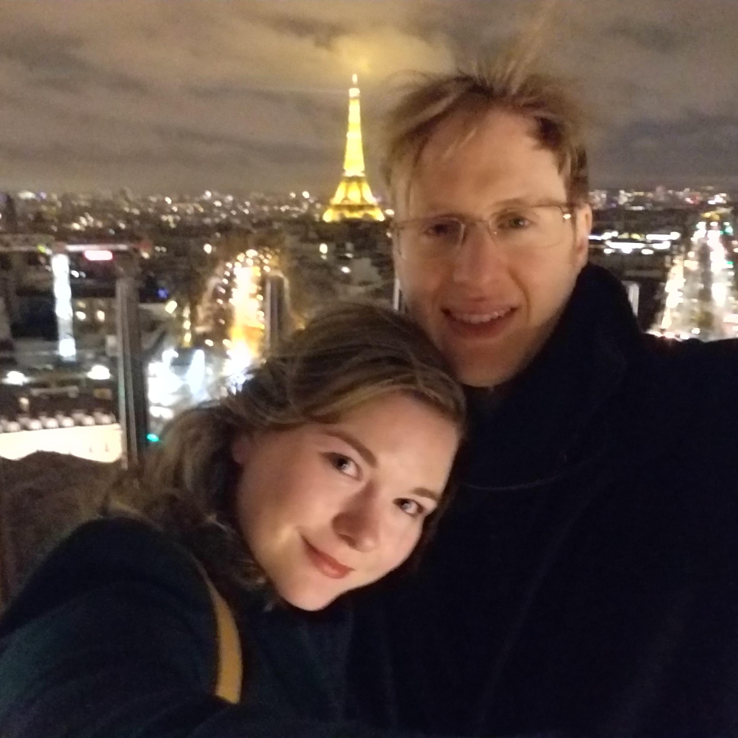 First time we visited Paris together.