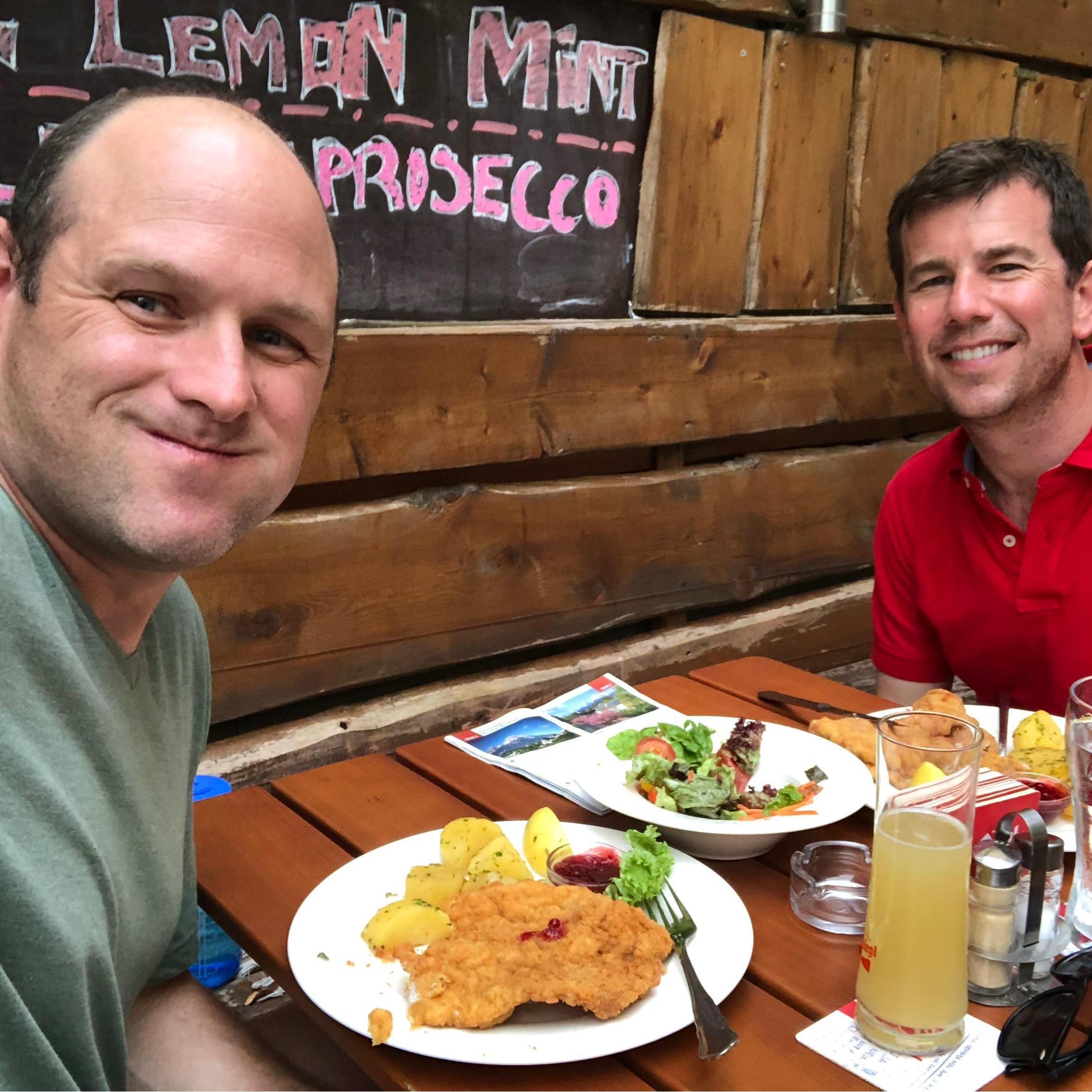 Dinner in Salzburg!