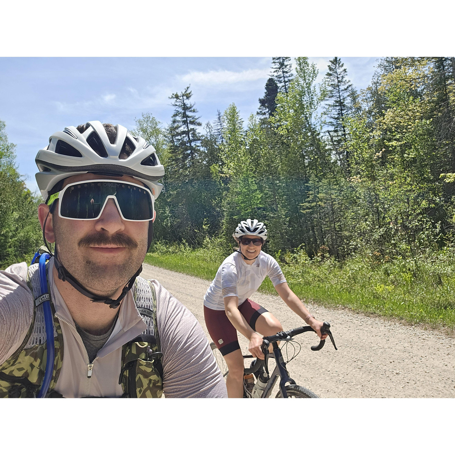 On a gravel ride in the UP!