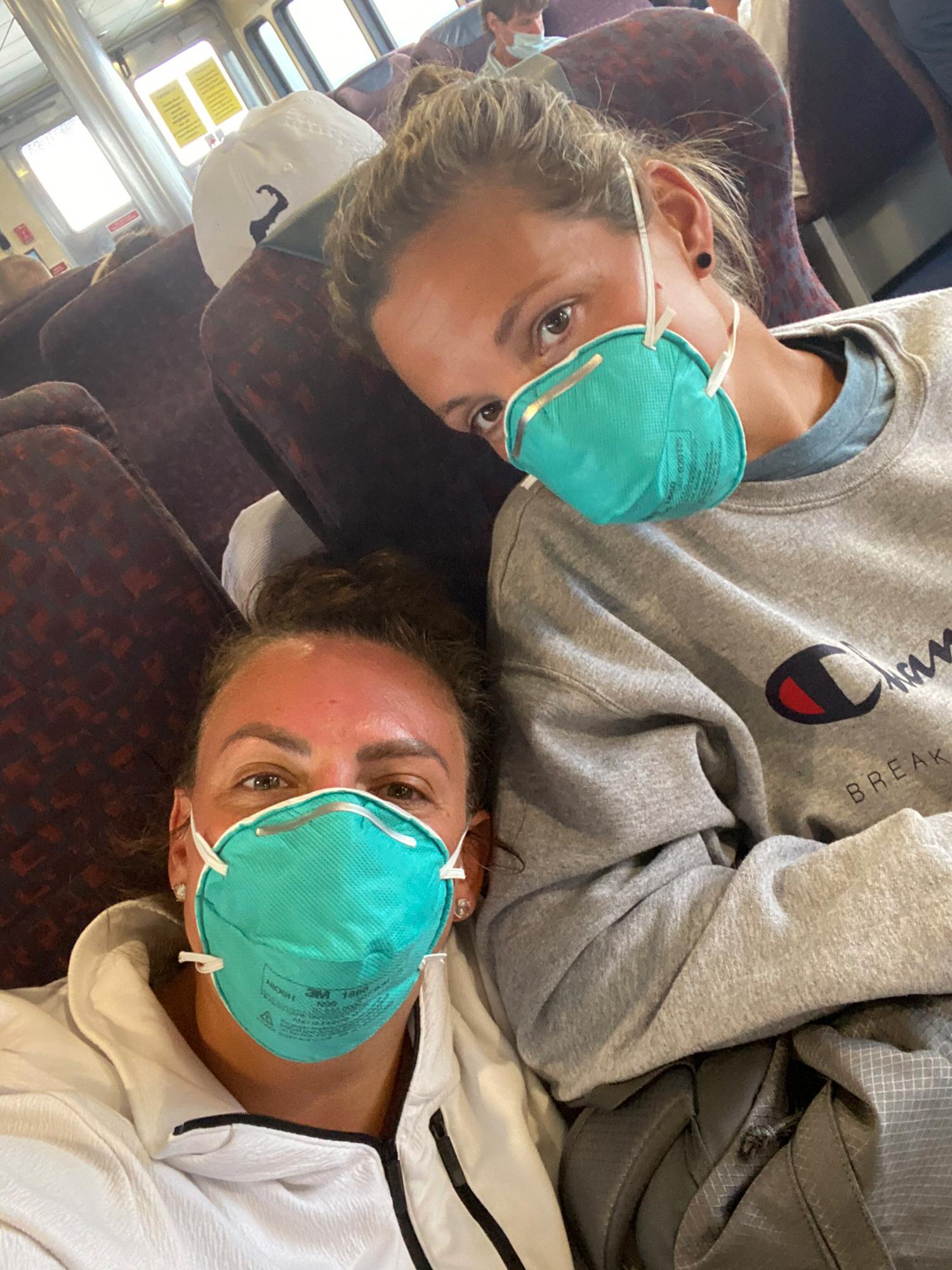 Staying safe on the ferry to Nantucket :)