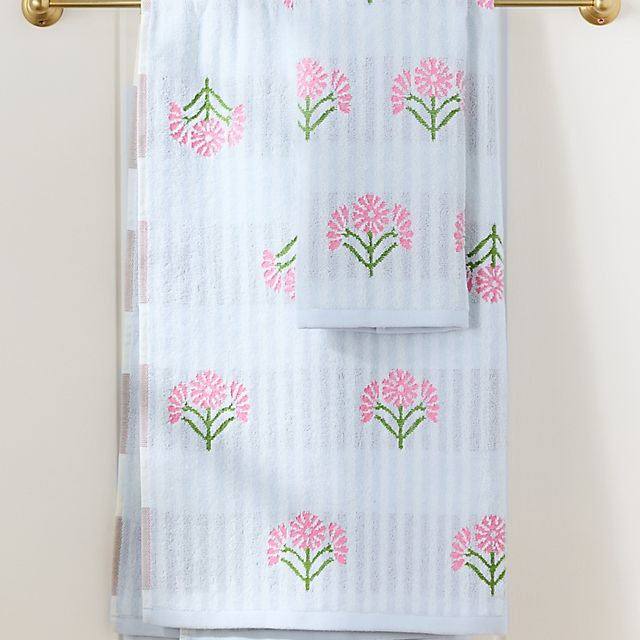 Icon Stripe Cotton Towel Collection