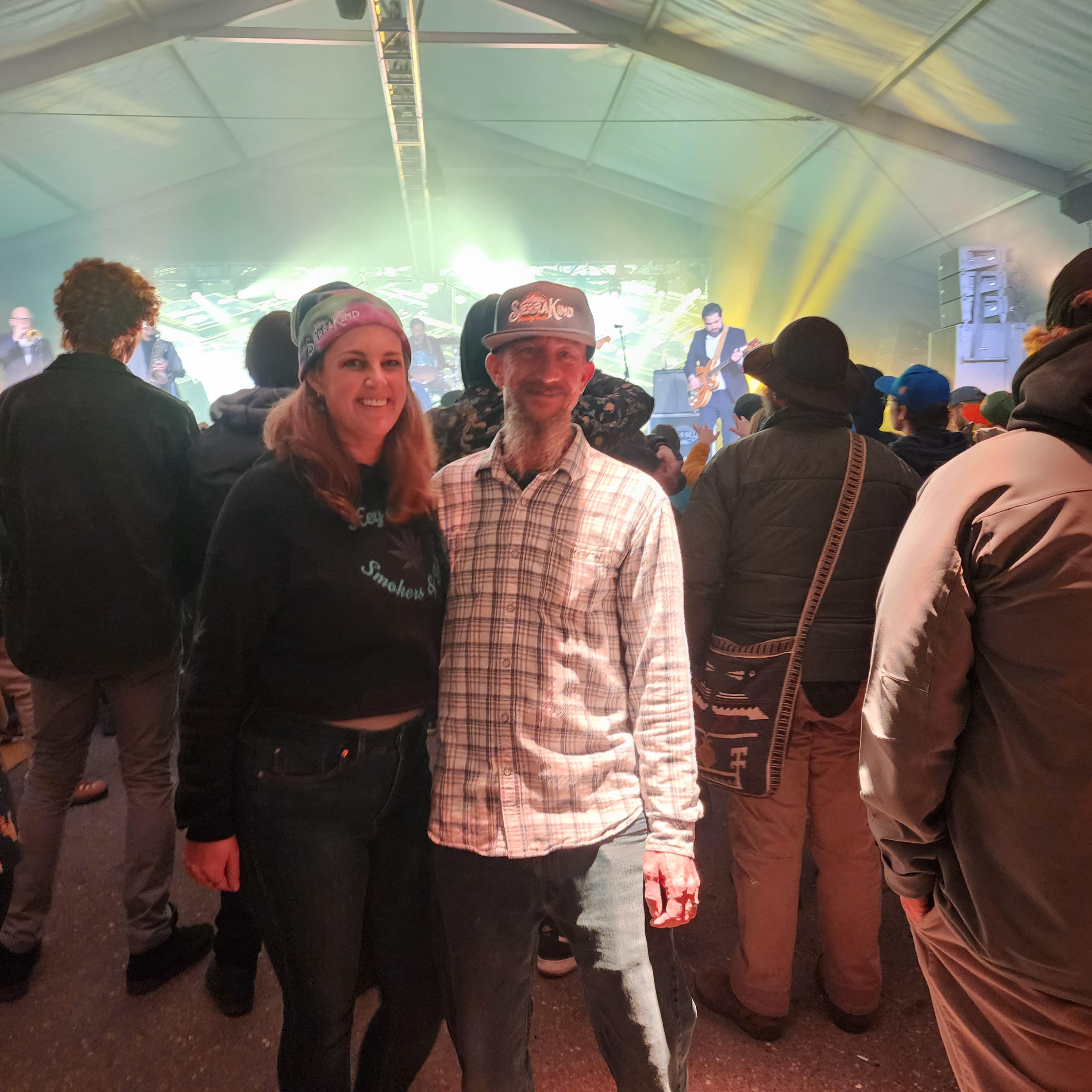 Watching Lee Fields at the Emerald Cup - Dec 2022