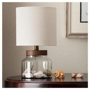Fillable Glass Accent Lamp Clear Lamp Only - Threshold™