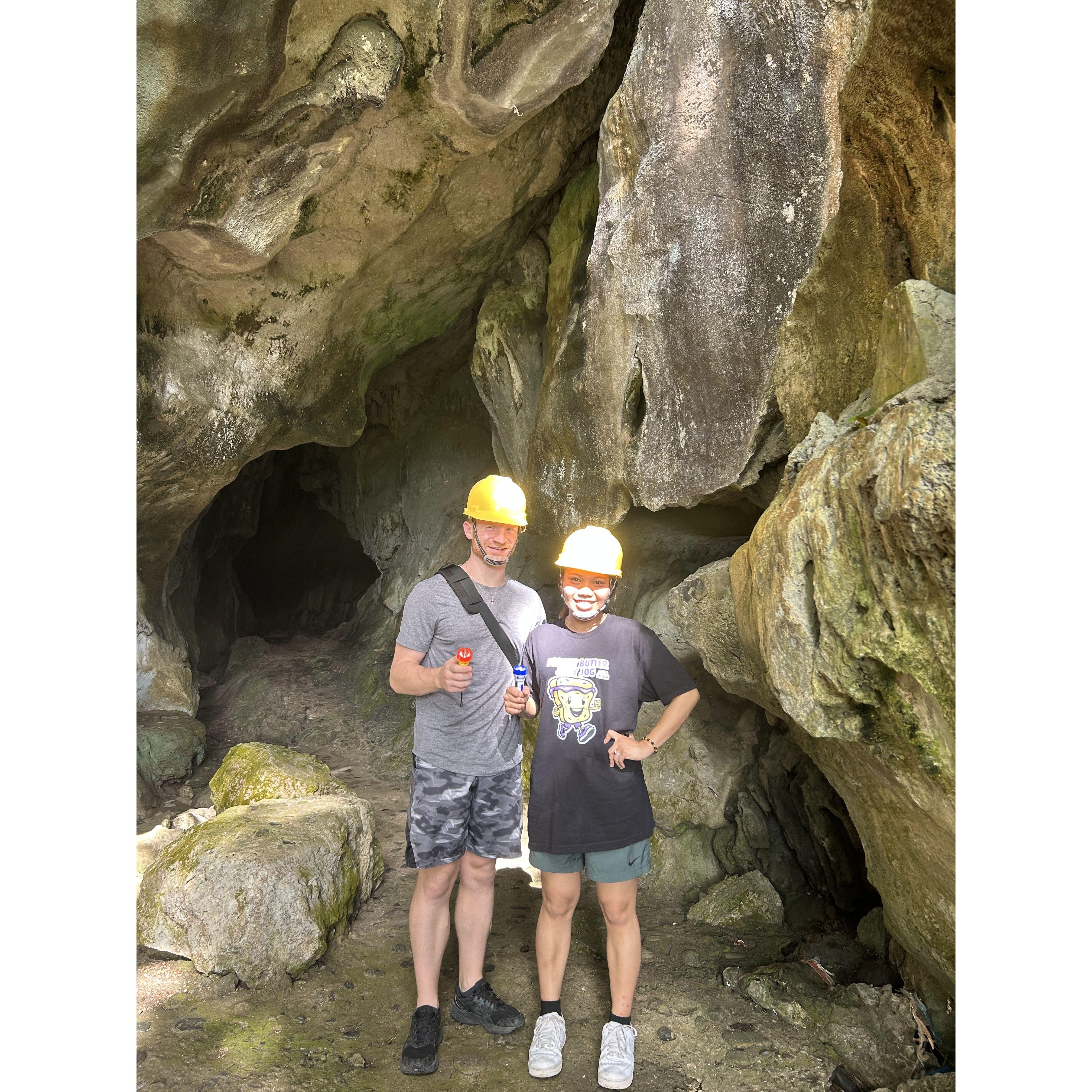 12-27-24
We visited a cave in the Philippines where the water was at our waist!