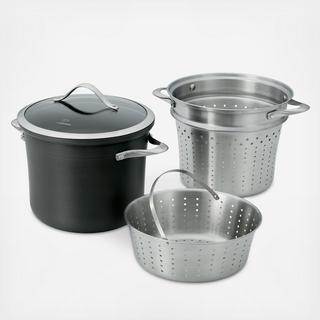 Contemporary Nonstick Multi Pot with Cover