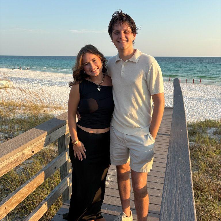 During the White Family beach trip, we celebrated our eleven months! It was the best trip!