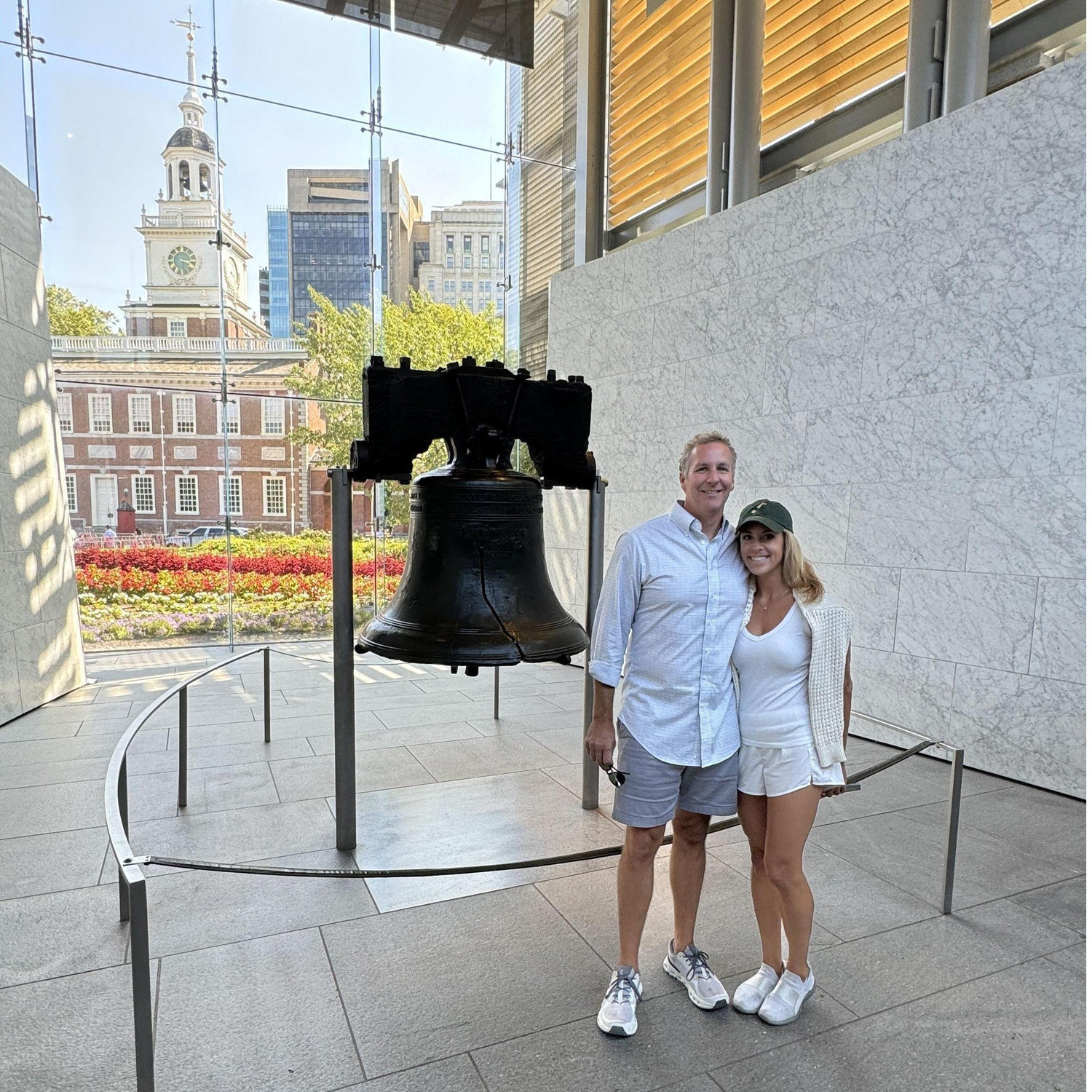Visiting the Liberty Bell, September 2024
