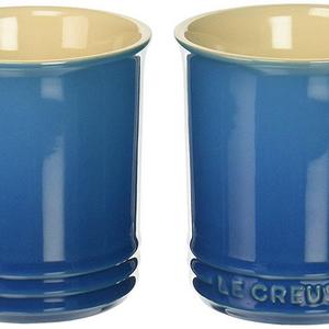 Le Creuset of America Stoneware Set of 2 Mugs, 12-Ounce, Marseille