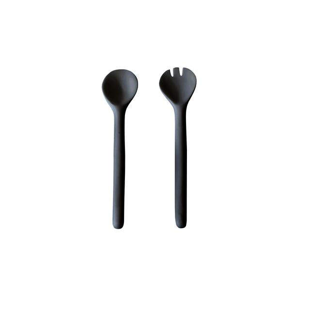TF Design Medium Salad Servers Grey