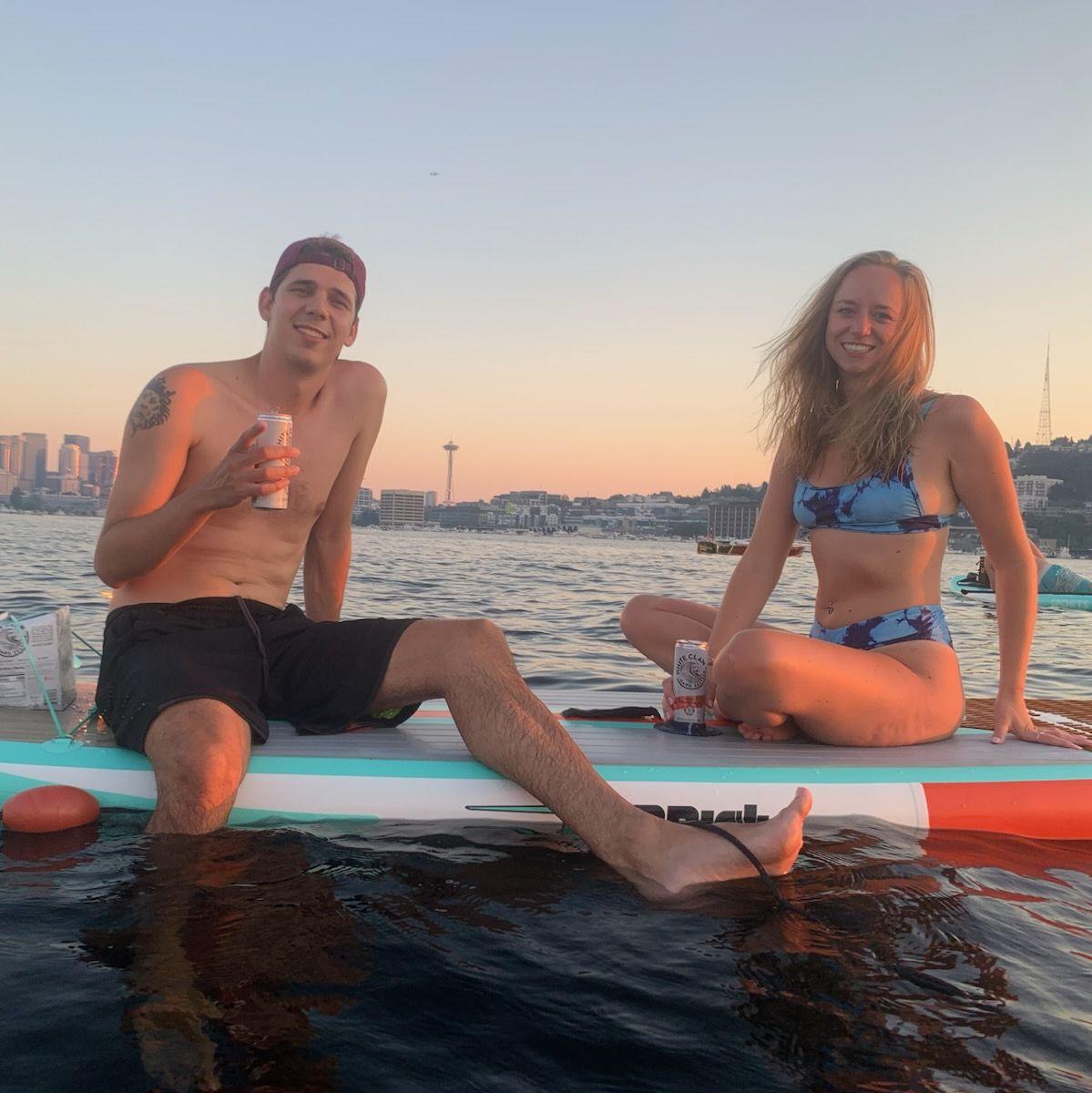 2021: Paddle boarding dates became a favorite