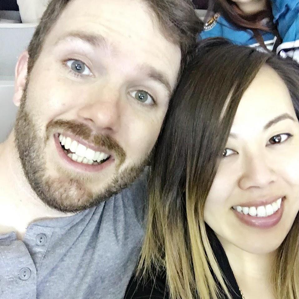 The night Geoff asked Trami to officially be his gf, and she said yes! Leap day, 2016.