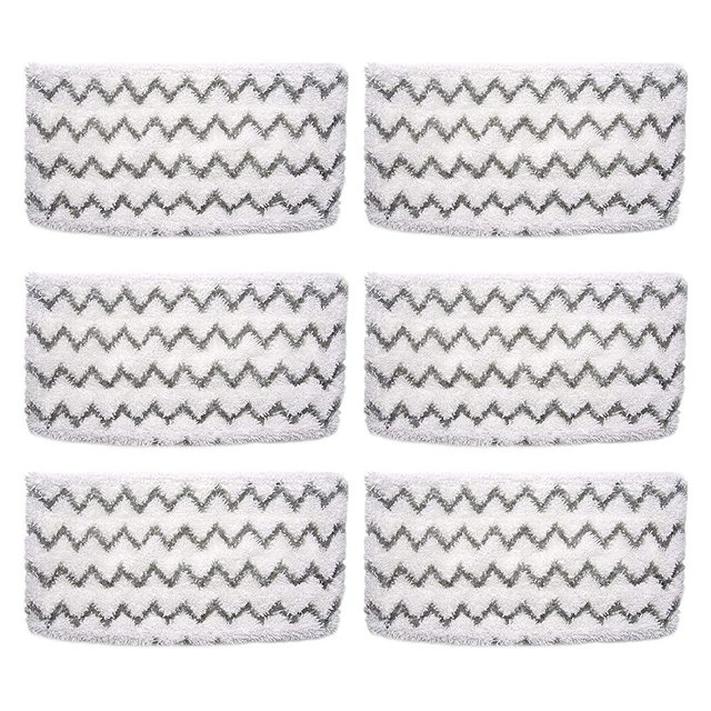 BIHARNT 6 Pack Replacement Steaming Mop Pads for Shark Steam Mop S1000 S1000A S1000C S1000WM S10001C