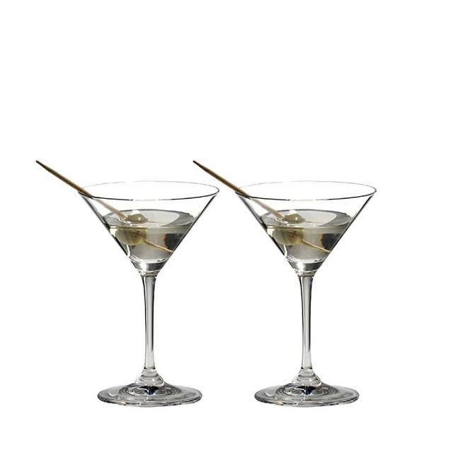 Riedel VINUM Martini Glasses, Set of 2 - 6416/77,Clear