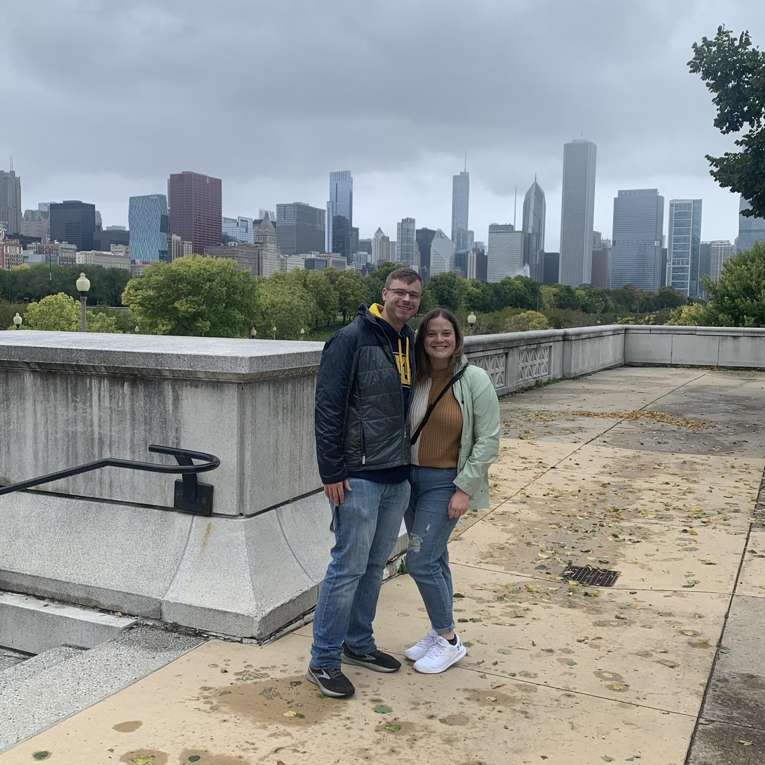 First trip to Chicago together!
