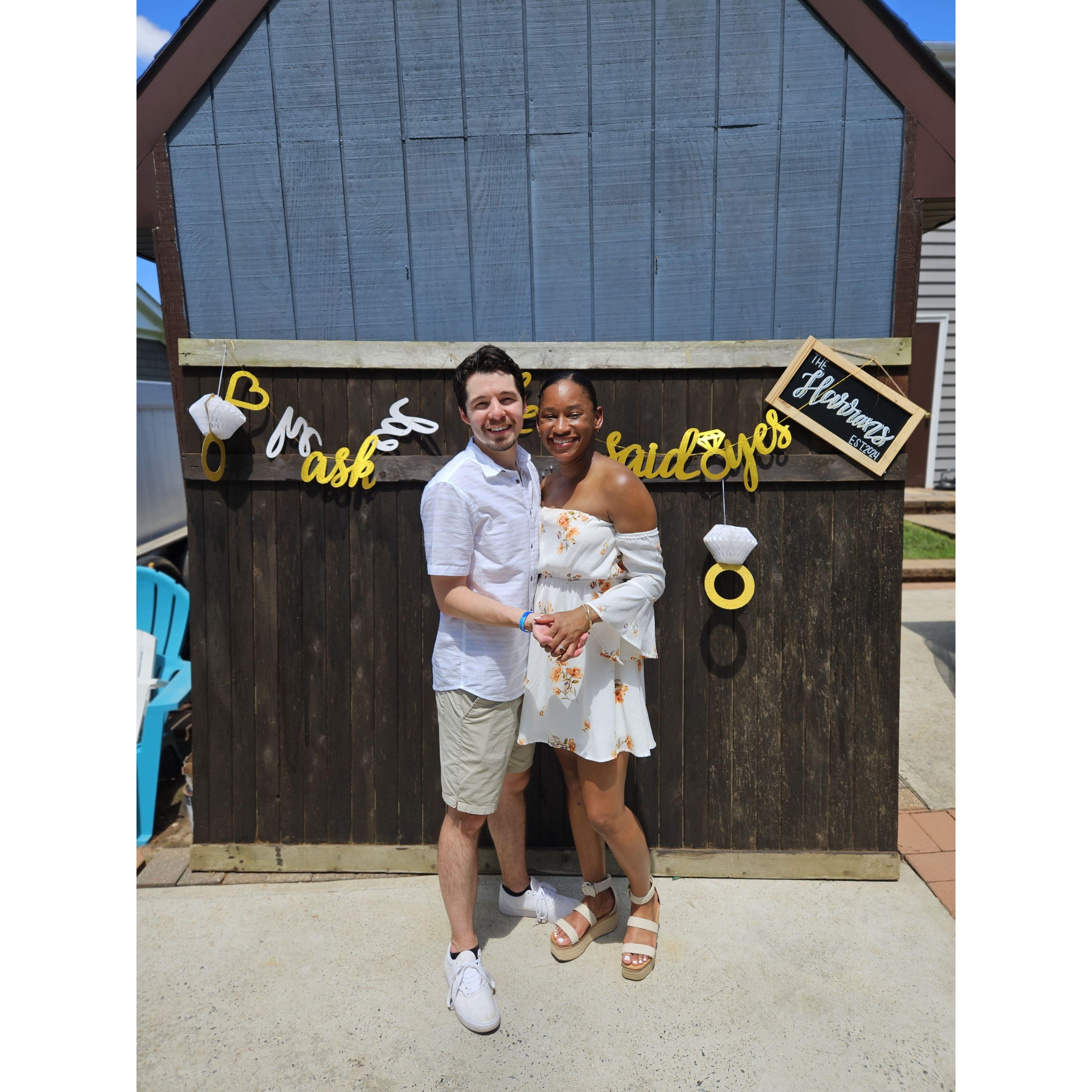 Our engagement party 2023