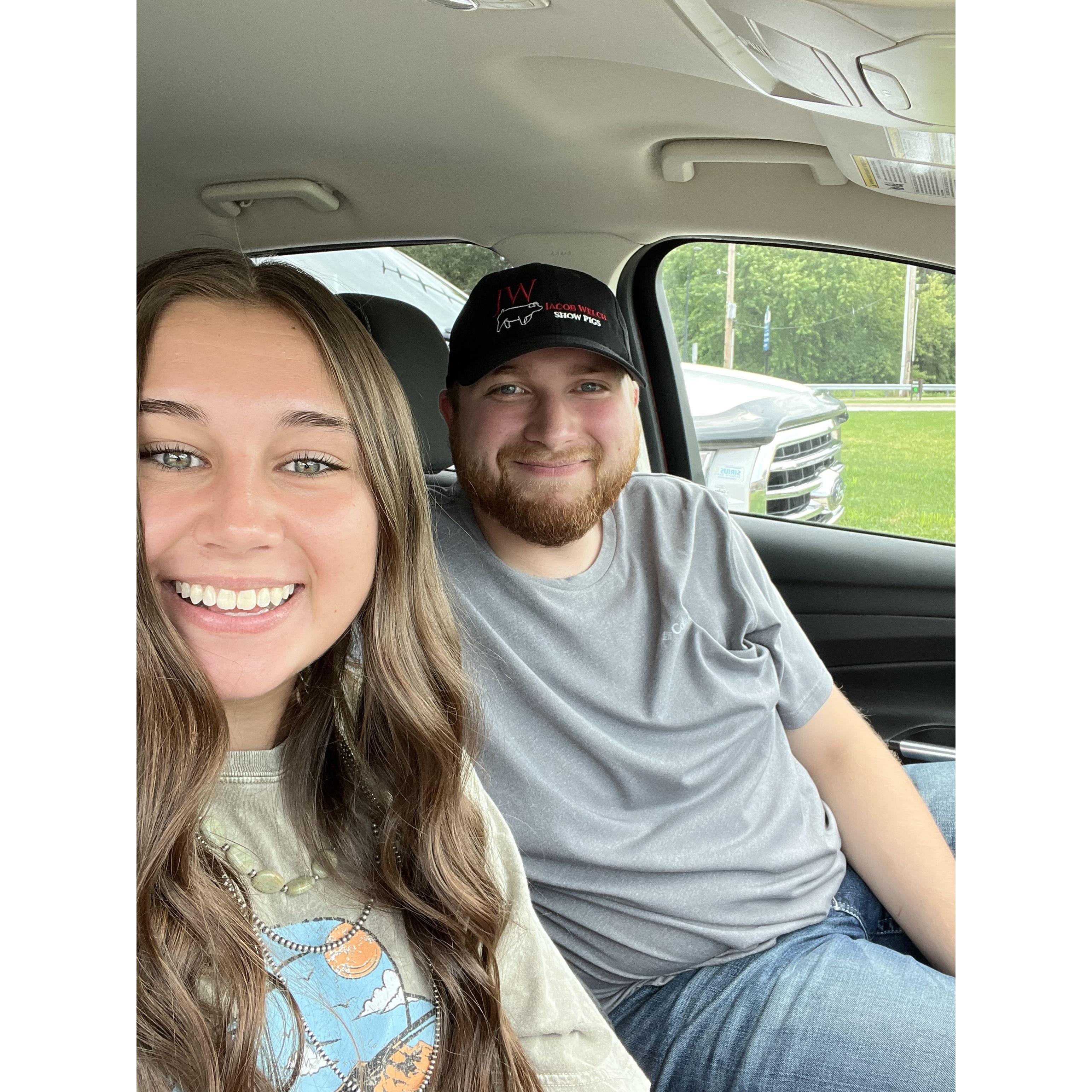 Our first picture together! 09.03.2023