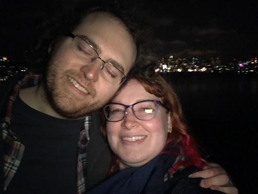 The night Steve proposed <3 (it was too dark for photos--good planning Steve :P)